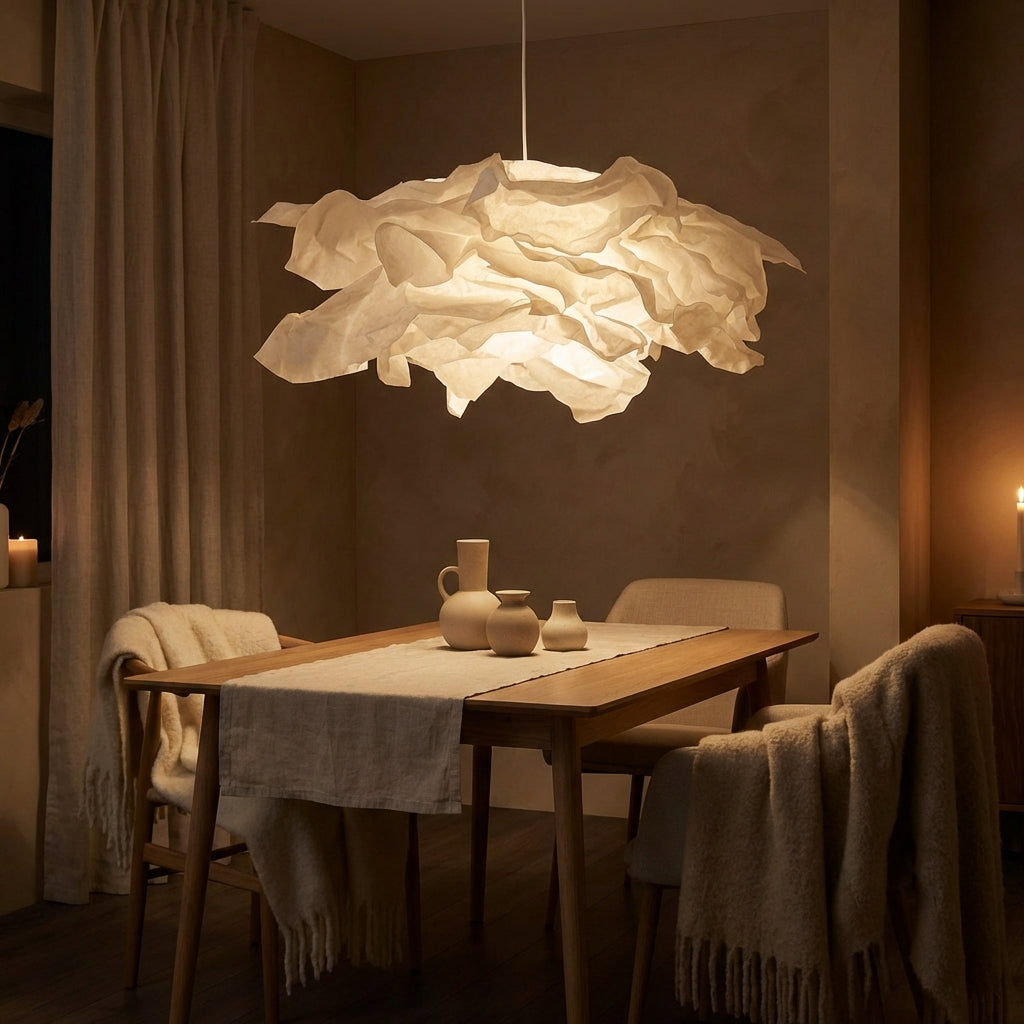 LumaCloud Dreamy Økologisk Taklampe for Stue og Soverom