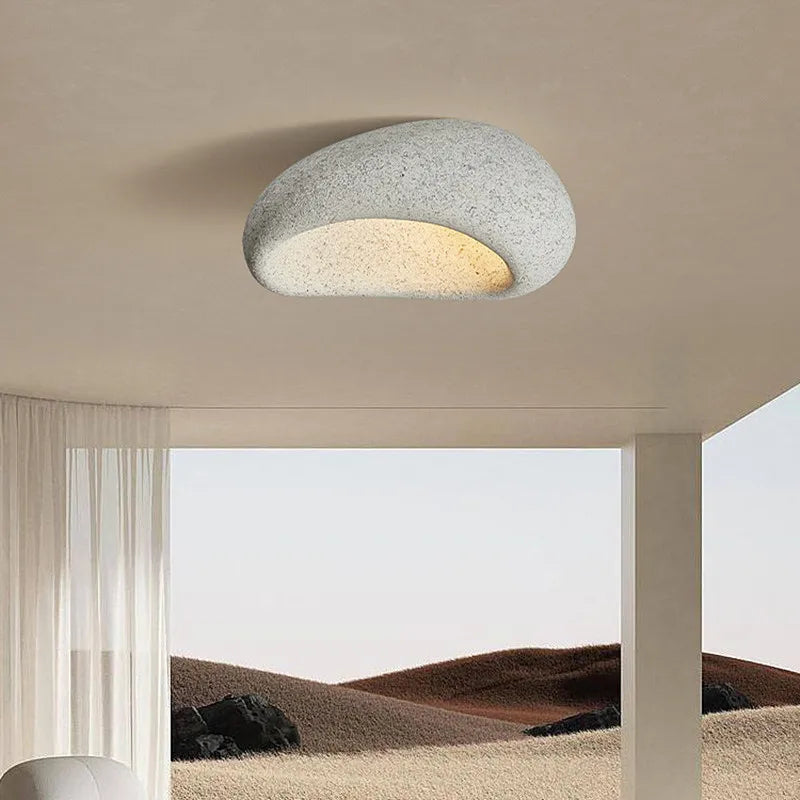 WabiSabiGlow Loftlampe Til Japandi Hjem Elegant Glød