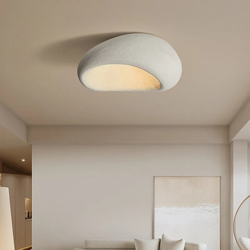 WabiSabiGlow Loftlampe Til Japandi Hjem Elegant Glød