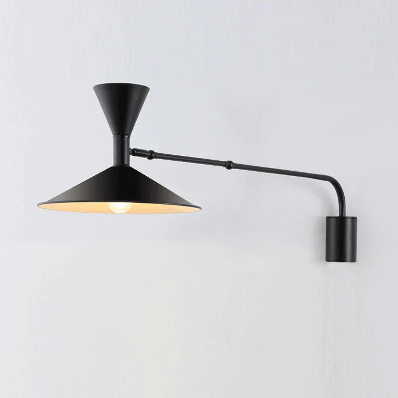 Asteria Nordic Swing Sleek Wall Light With Swivel Arm