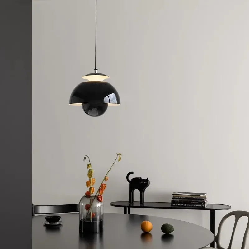 Lampe suspendue LED scandinave moderne Solaine pour la maison