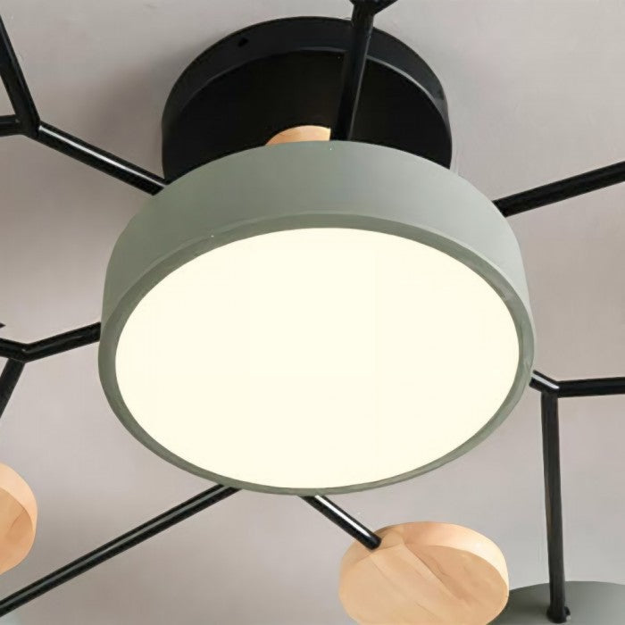 SolaraBranch LED taklampe | moderne nordisk varme for stuer