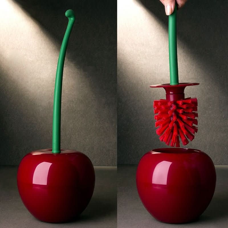Nimbusa WC-kefe tartóval otthoni használatra, kortárs dizájn, tartós ABS, ergonomikus fogantyú