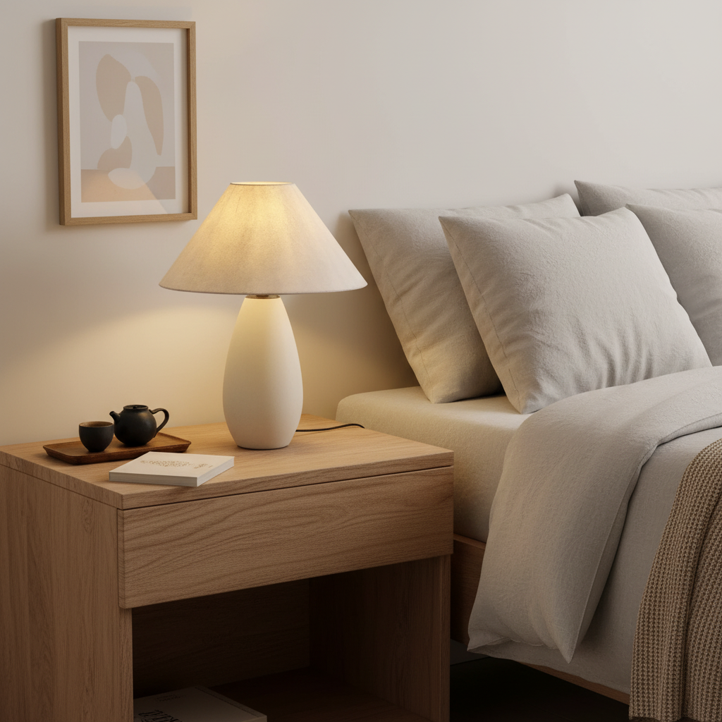 Scandinavian Glow LED asztali lámpa nappaliba és íróasztalhoz