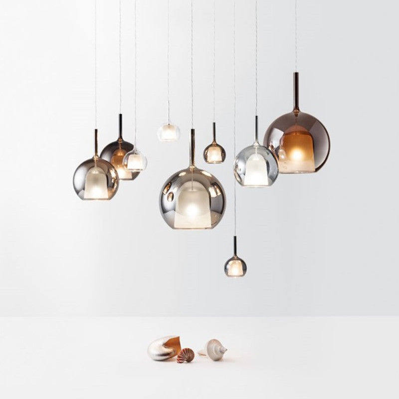 Nordisk glasspendel | Mykt lys i et minimalistisk design