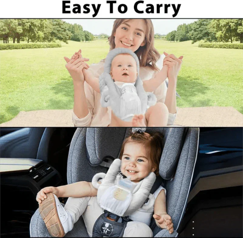 CocoonEase Comfort Nursing Pillow With Integrated Bottle Holder For New Parents