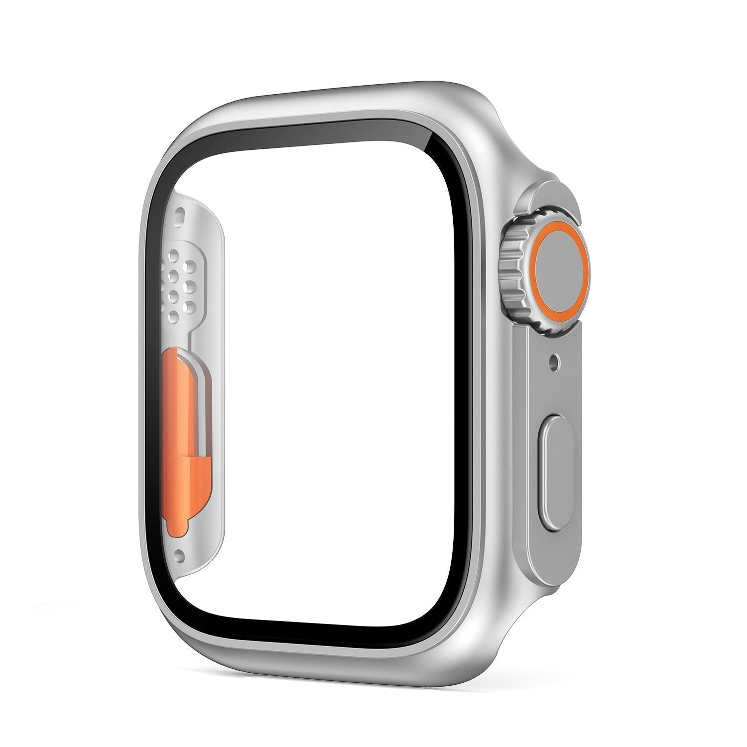 Ultra-tyndt og vandtæt Apple Watch-etui med hærdet glasfilm