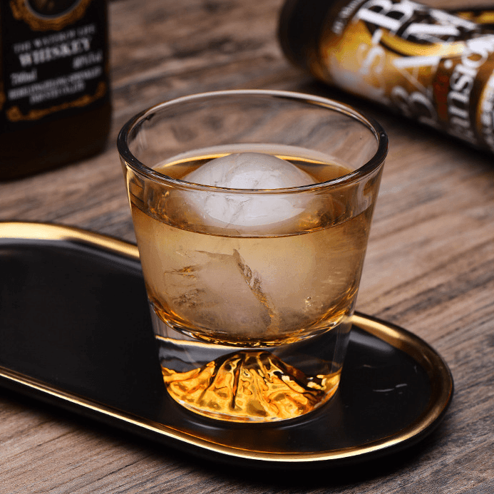 Set di bicchieri da whisky Monte Fuji giapponese