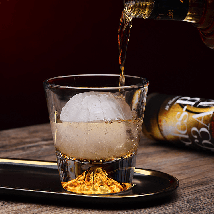Set di bicchieri da whisky Monte Fuji giapponese