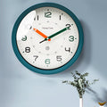 Reloj de Pared Ultra Silencioso para Dormitorio Infantil y Aula de 12 Pulgadas