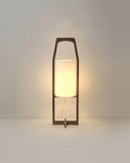 Japansk trægulvlampe retro zen