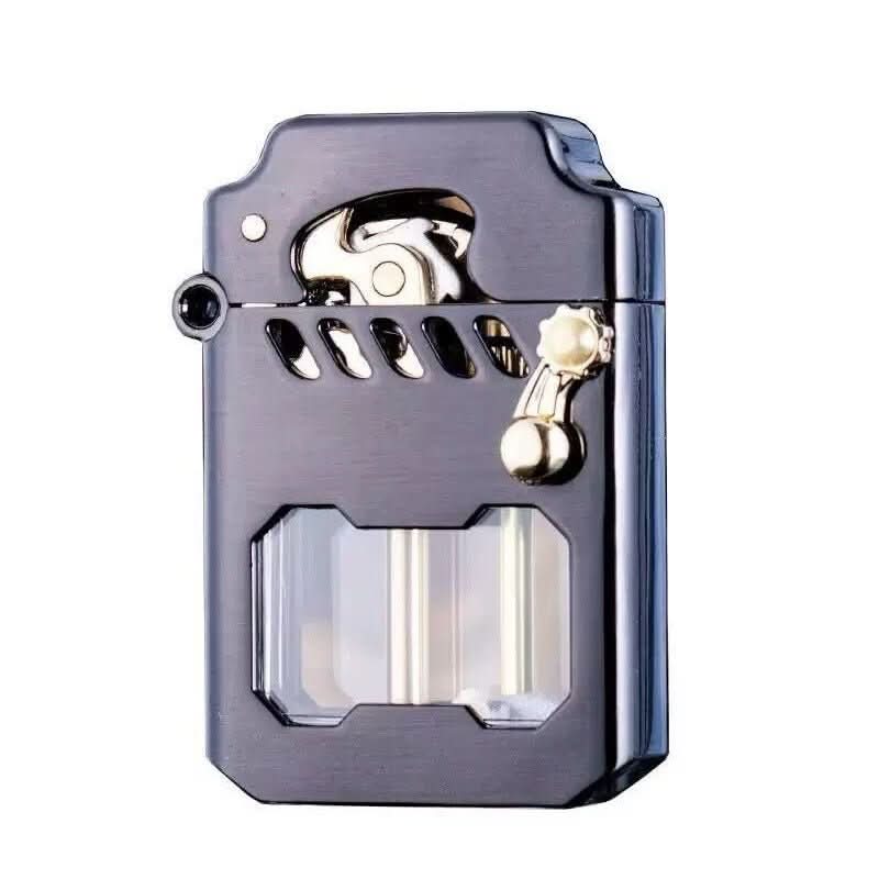 Trail Forge Lighter With Windproof Gear Mechanism For Adventurers