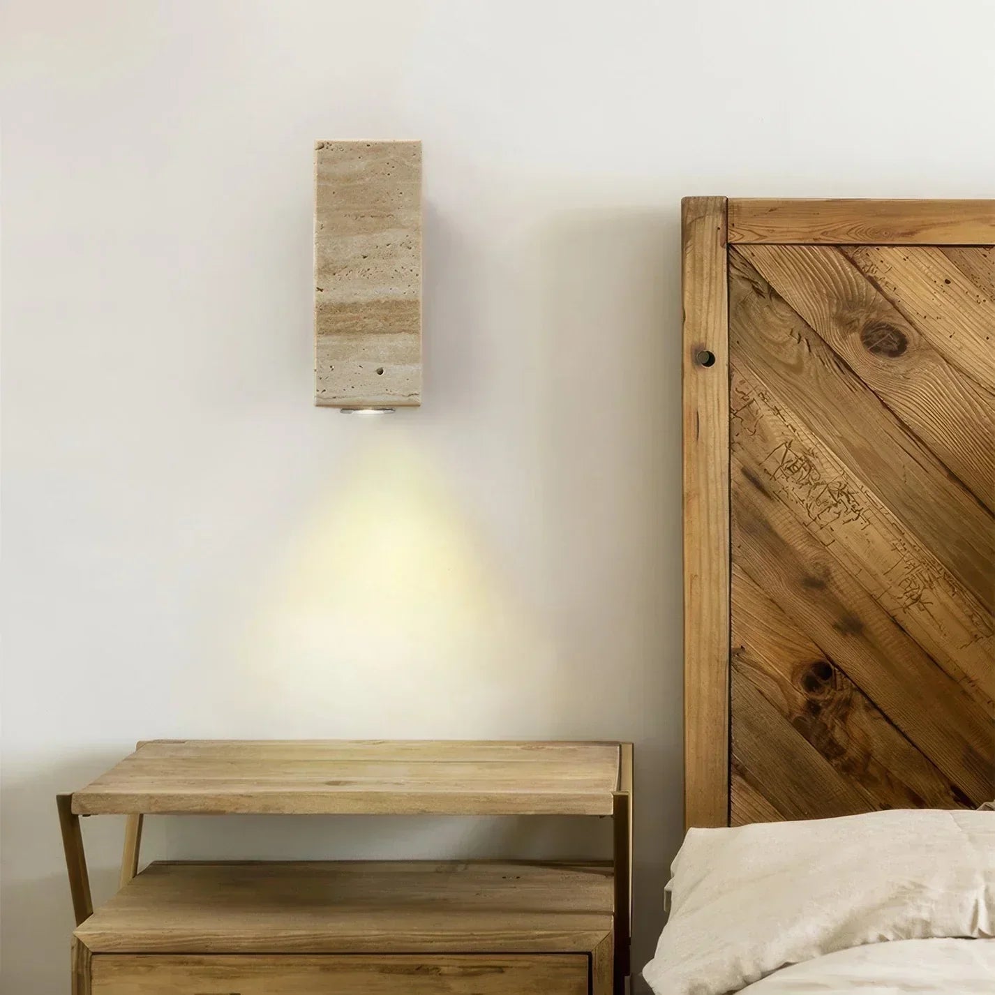 LumaNova Modern LED Wall Light for Living Room and Bedroom