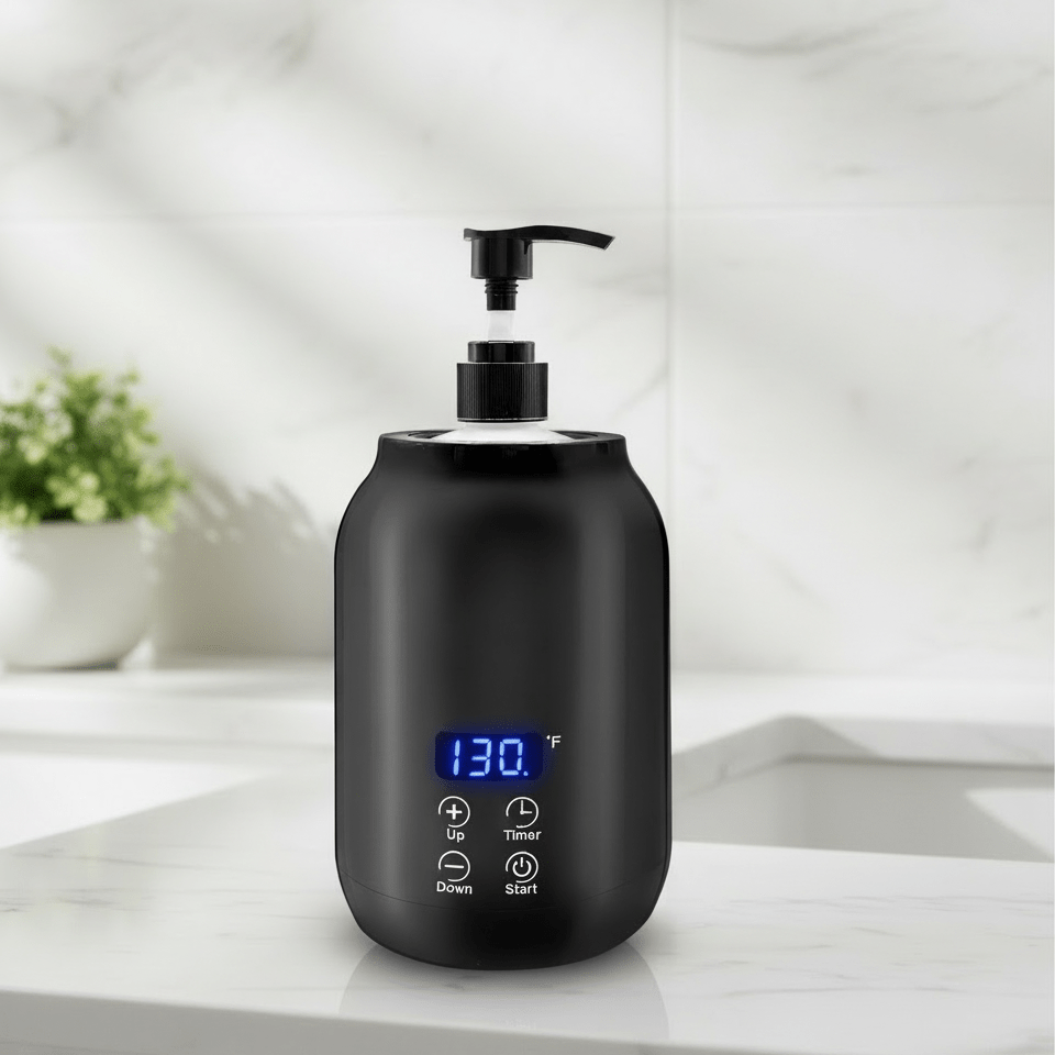 ThermaEase Massage Oil Warmer For Therapists, Even Heating, Fast Warmth