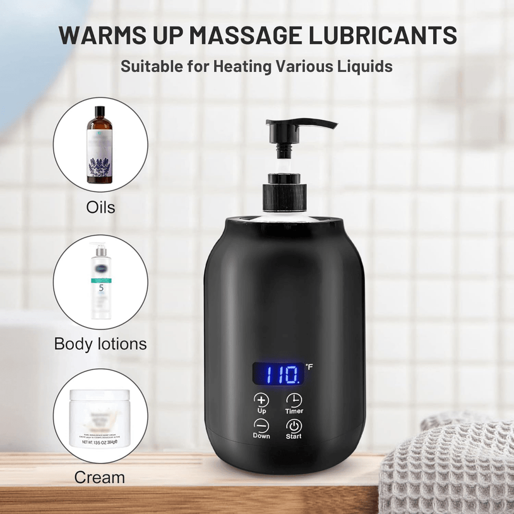 ThermaEase Massage Oil Warmer For Therapists, Even Heating, Fast Warmth