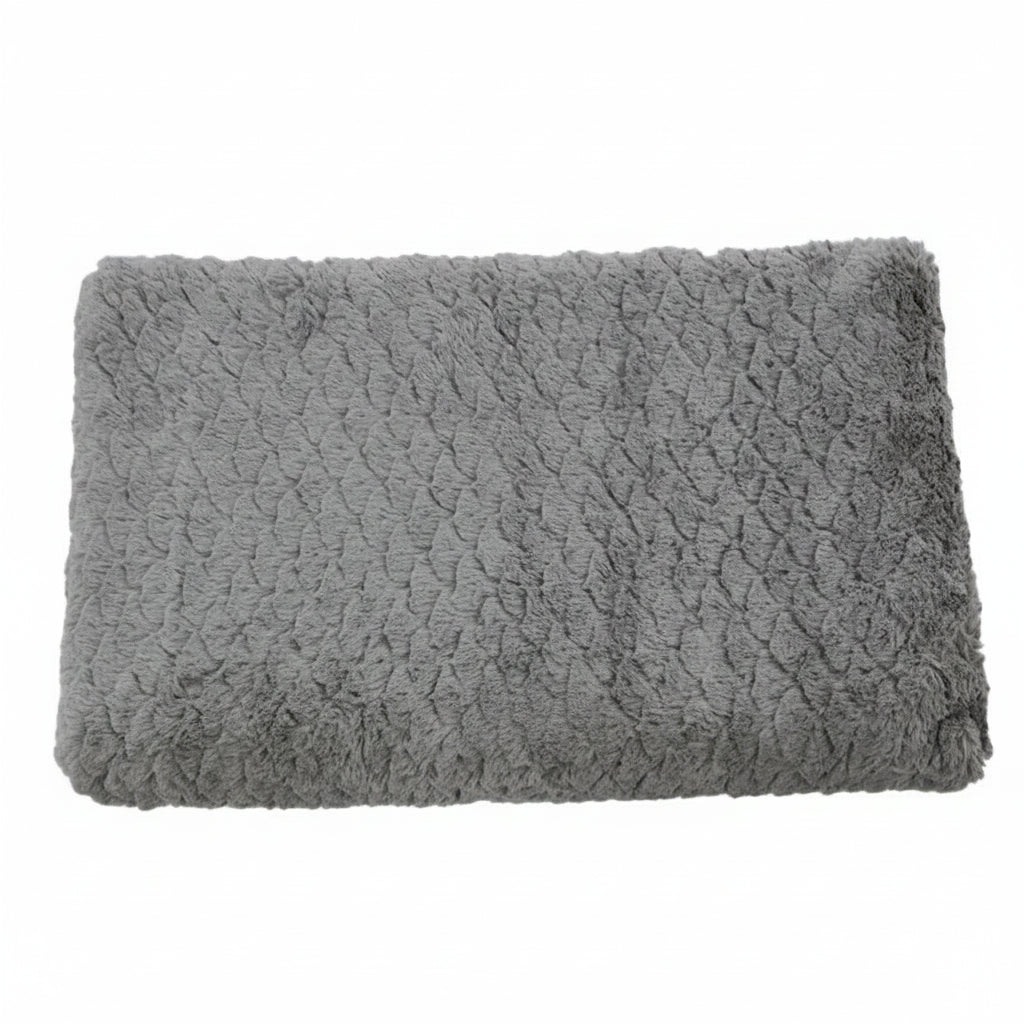 AquaGuard Orthopedic Waterproof Dog Bed With Removable Faux Fur For Arthritis