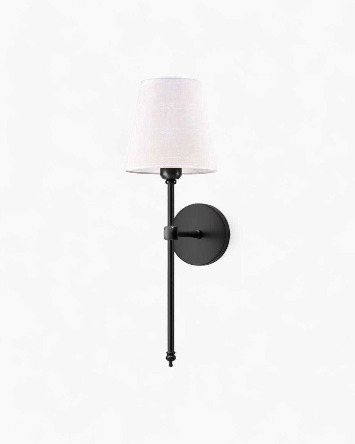 Mirelle Fabric Wall Lamp With Painted Iron Base Bright 5W
