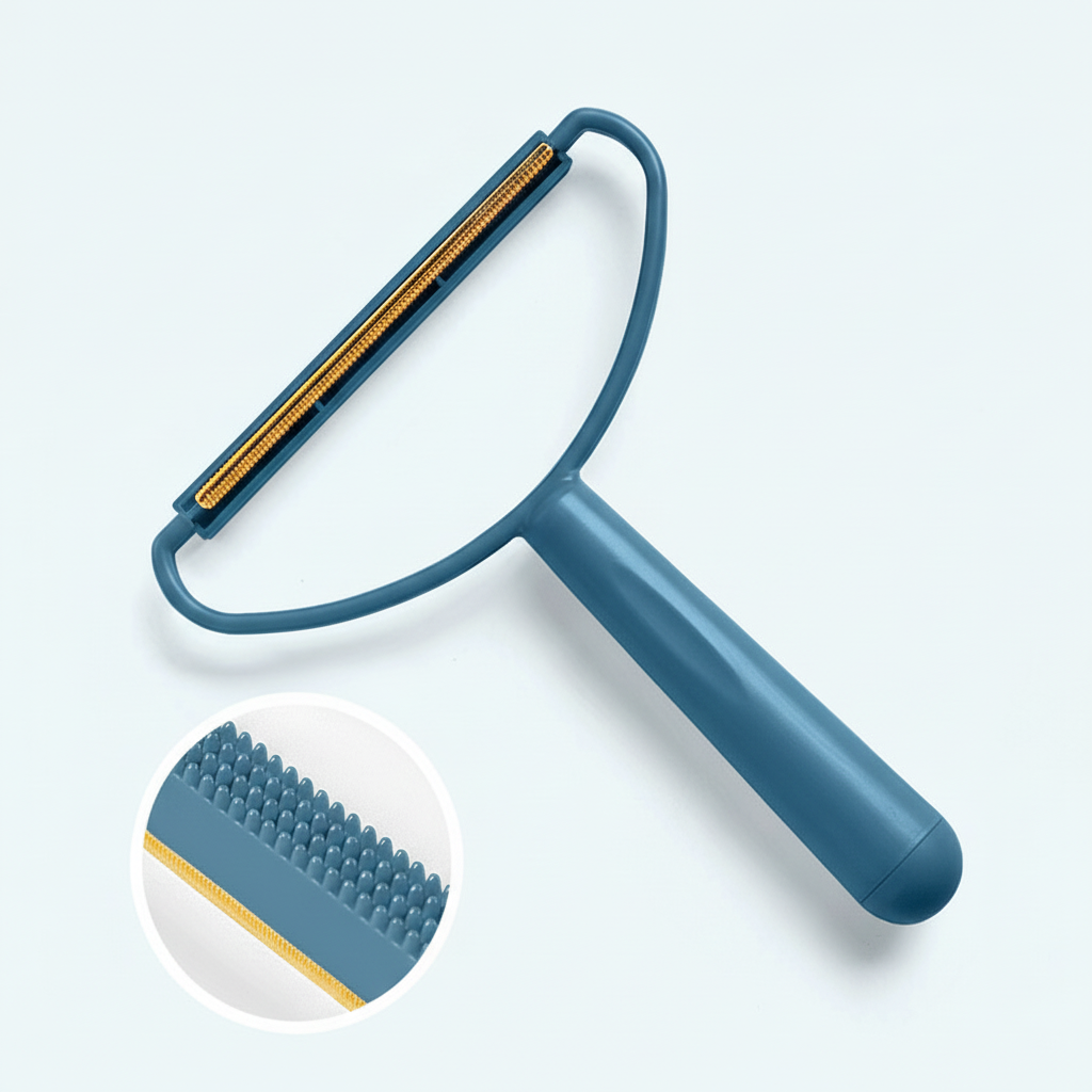FluffAway Pet Hair Remover For Clothes And Furniture, Quick Cleanup