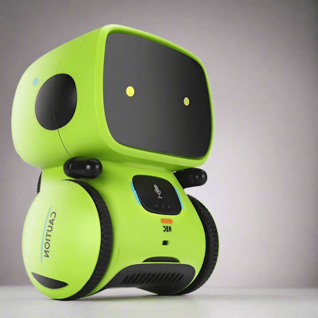 PulseRobo Mini Sesli Komutlarla Çalışan Çocuklar İçin Etkileşimli Dans Robotu