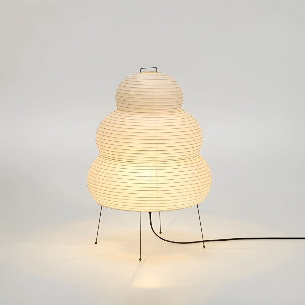 Hikari | Japanese-Style Rice Paper Floor Lamp With Adjustable Lighting | Orntli