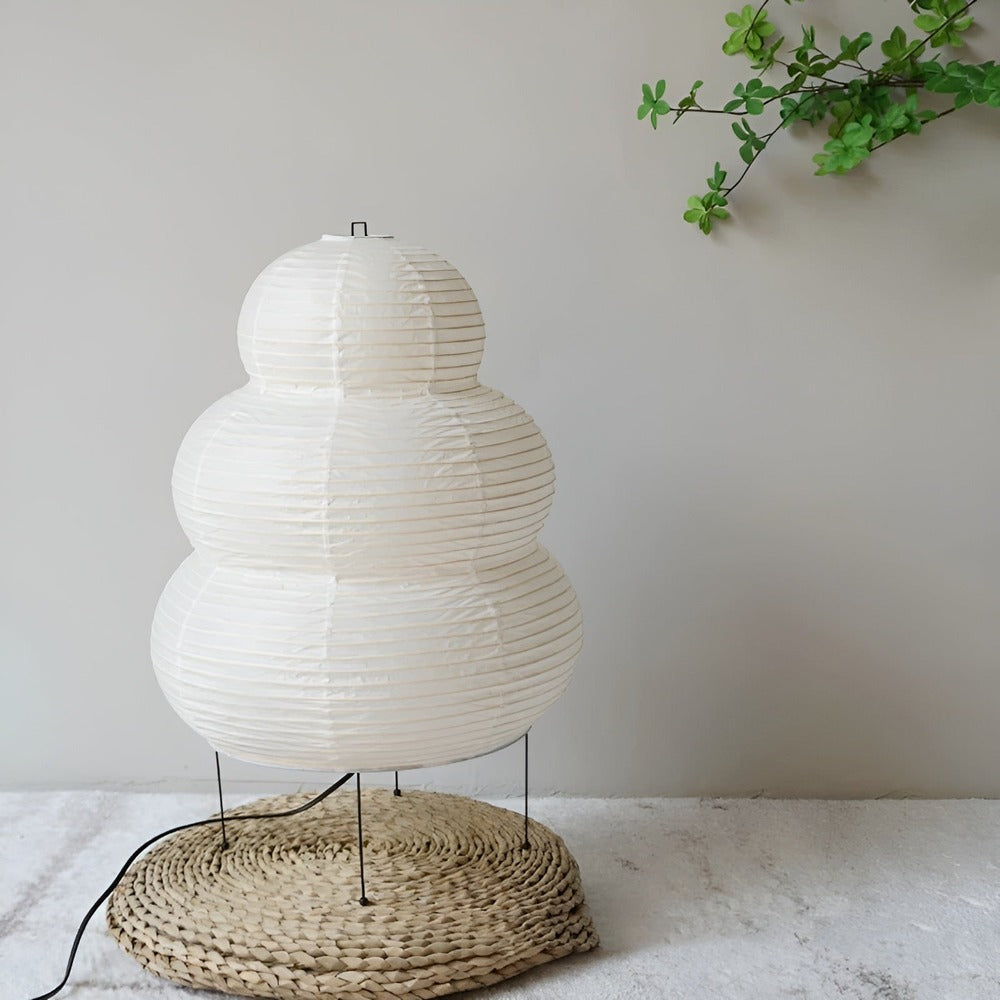 Hikari | Japanese-Style Rice Paper Floor Lamp With Adjustable Lighting | Orntli