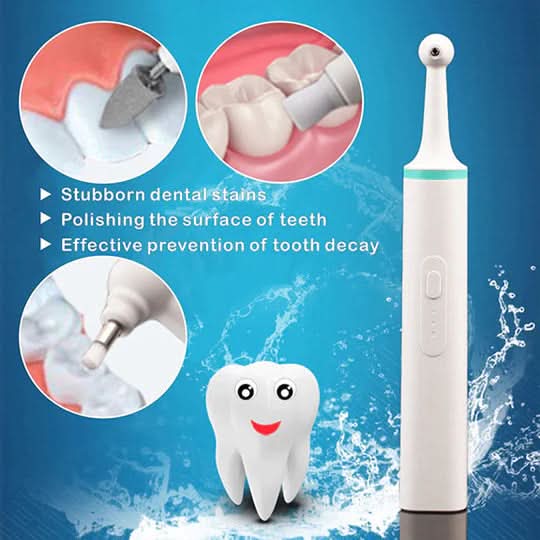 NovaPulse Ultrasonic Tooth Cleaner for Deep Cleaning at Home and a Radiant Smile