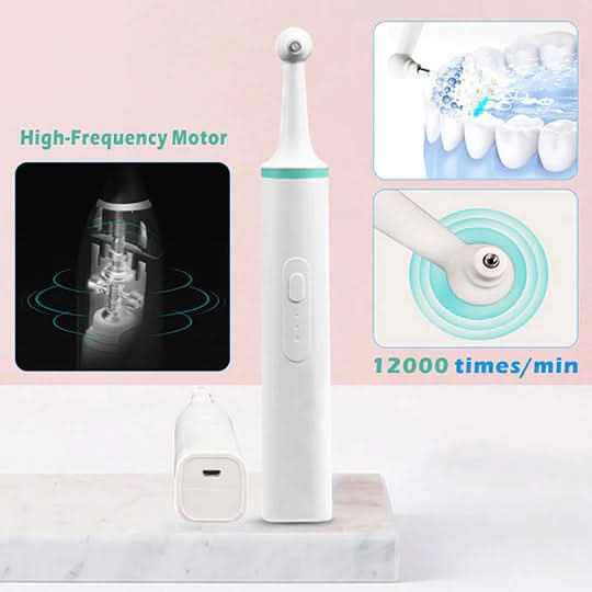 NovaPulse Ultrasonic Tooth Cleaner for Deep Cleaning at Home and a Radiant Smile