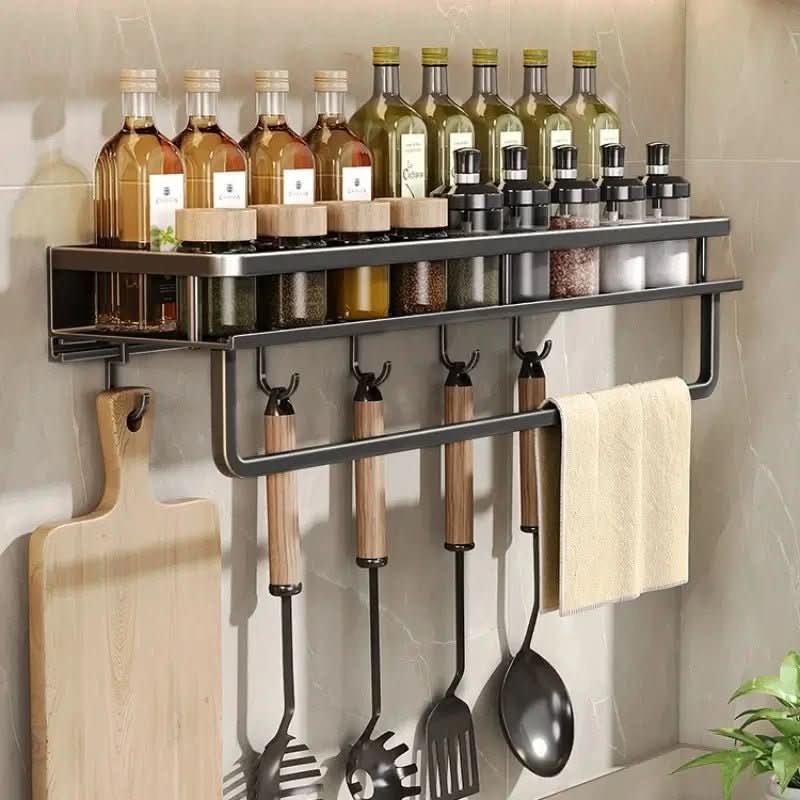 AeroShelf Wall Shelf Space Saving Organizer For Busy Kitchens