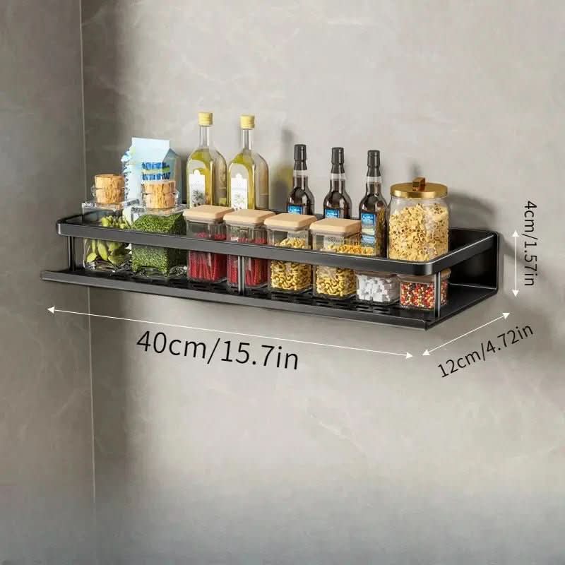 AeroShelf Vegghylle Plassbesparende Organizer for Travle Kjøkken