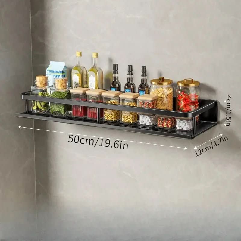 AeroShelf Vegghylle Plassbesparende Organizer for Travle Kjøkken