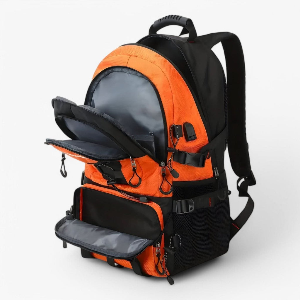 תיק יום עמיד למים HIKENZO בנפח 20-35 ליטר עם אחסון לטיולים