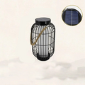 Utendørs lyktlampe for hage og terrasse | Varm LED-lys