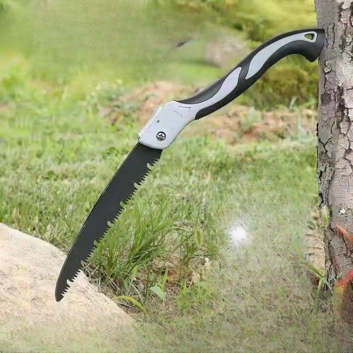 Outdoor Series Pruning Saw Folding With Coarse Teeth, Lightweight Tool For Camping And Gardening