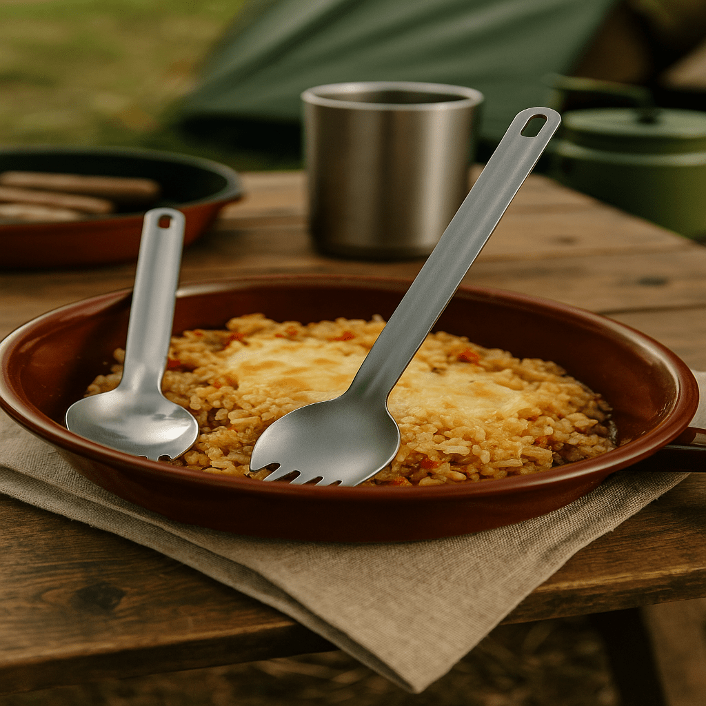 LuminaSpork Titan Spork og langskje Ultralett friluftstursett