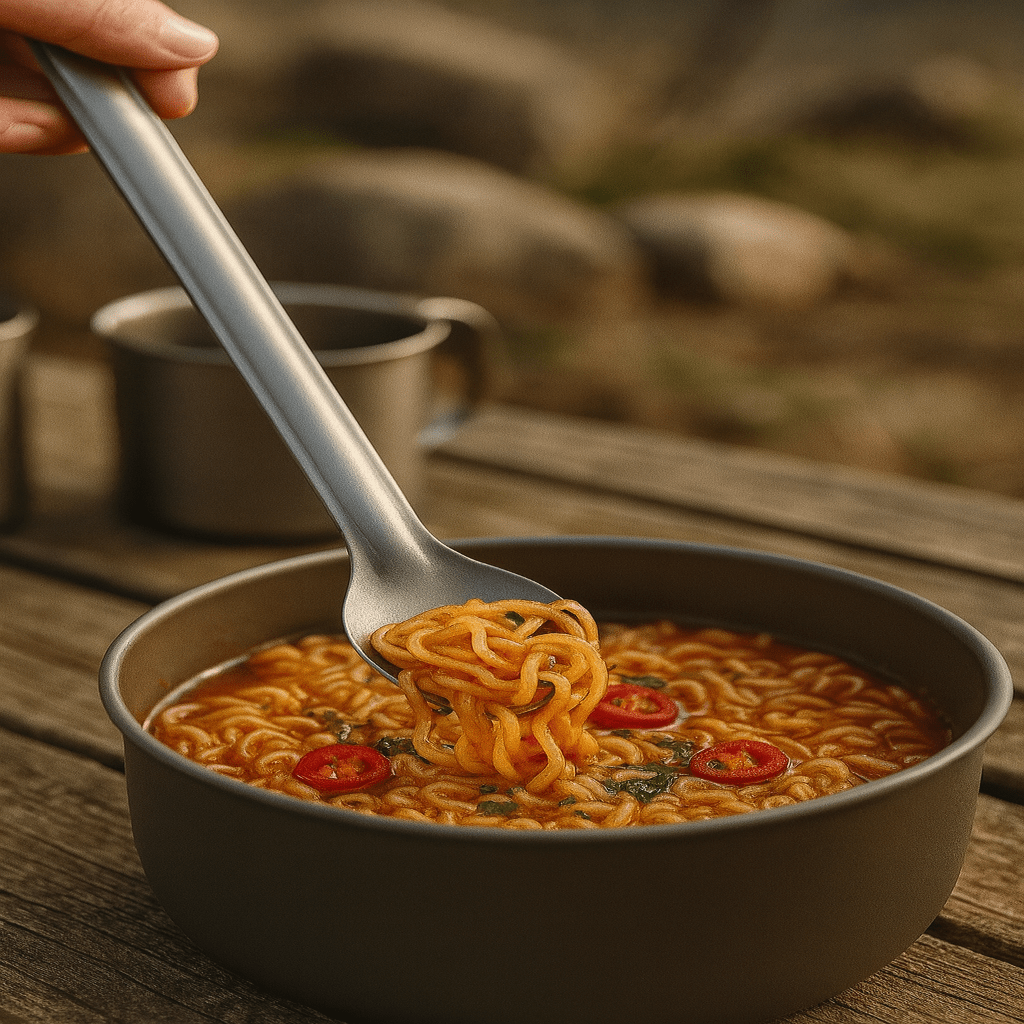 LuminaSpork Titan Spork og langskje Ultralett friluftstursett