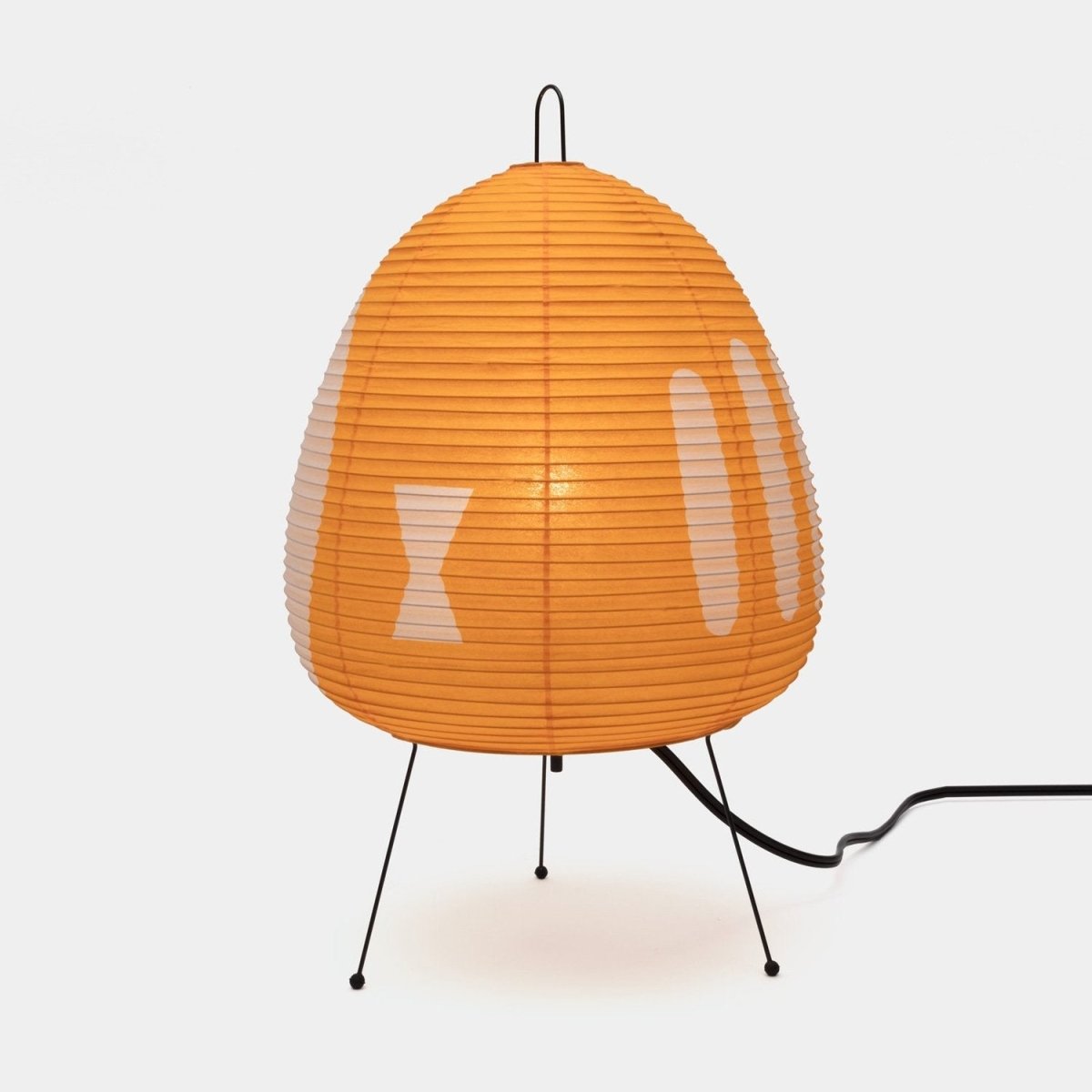NovaLight meleg rizspapír asztali lámpa lágy fénnyel a hangulatos nappalikhoz