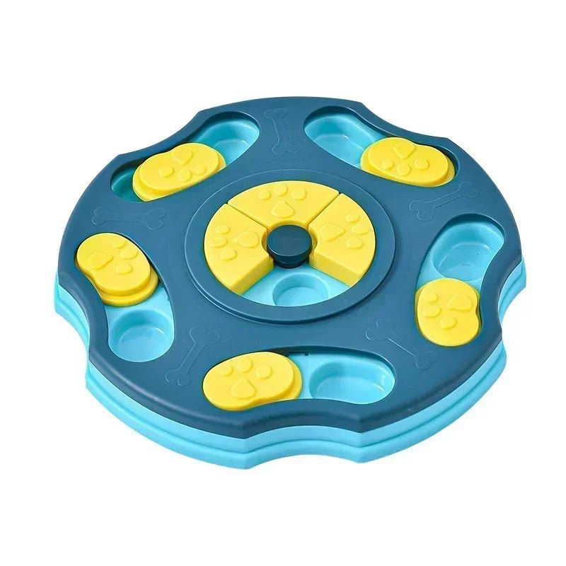 PawsPath Lassú Etető Puzzle Minden Kisállat Mérethez, Csúszásmentes Felület, Gondolkodtató Játék
