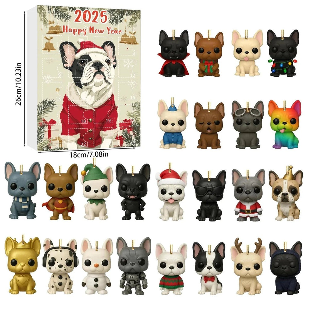 Calendrier de l'Avent FurryJoy 2025 avec 24 breloques charmantes pour les amoureux des animaux