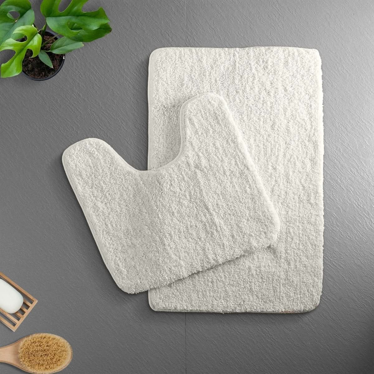 Alfombrilla de baño CalmNest ComfortMat de microfibra antideslizante de secado rápido para spa en casa, lujosa