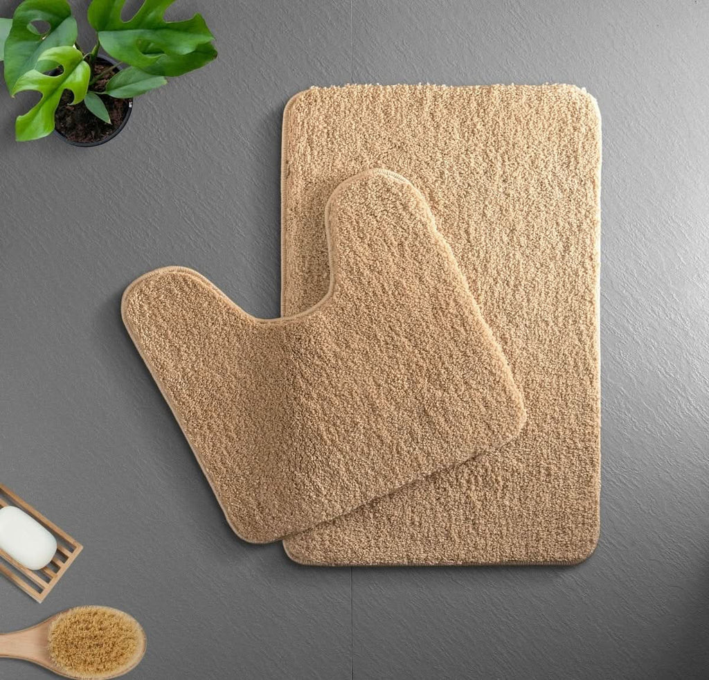Alfombrilla de baño CalmNest ComfortMat de microfibra antideslizante de secado rápido para spa en casa, lujosa