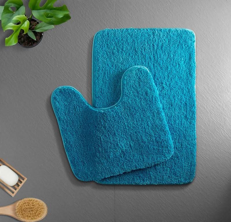 Alfombrilla de baño CalmNest ComfortMat de microfibra antideslizante de secado rápido para spa en casa, lujosa