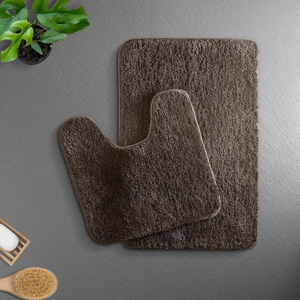 Alfombrilla de baño CalmNest ComfortMat de microfibra antideslizante de secado rápido para spa en casa, lujosa