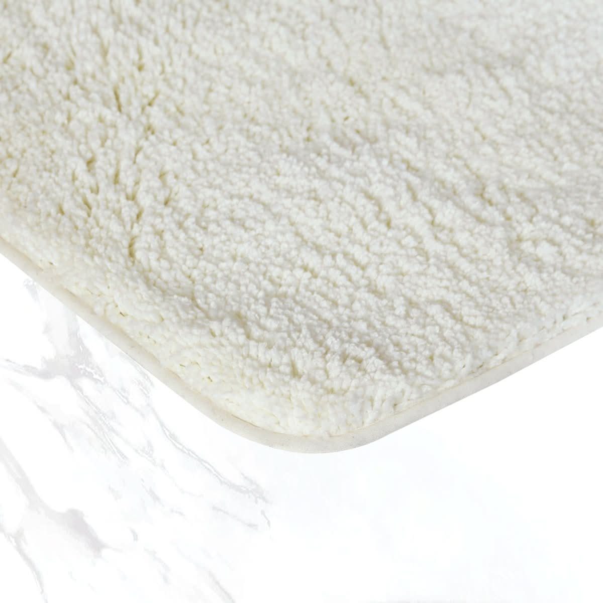 Alfombrilla de baño CalmNest ComfortMat de microfibra antideslizante de secado rápido para spa en casa, lujosa