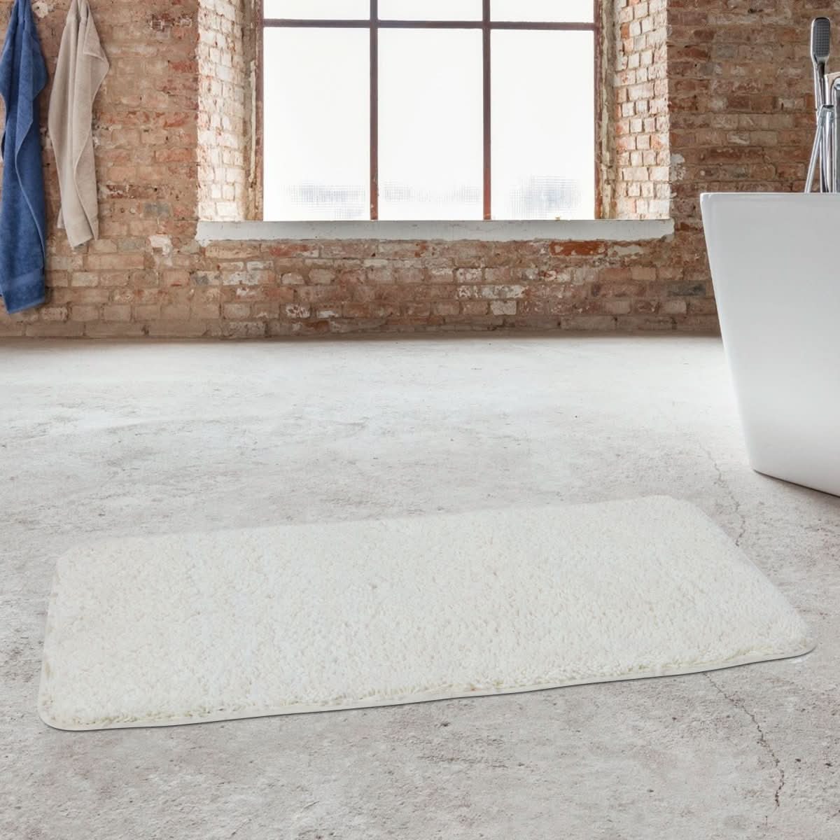 Alfombrilla de baño CalmNest ComfortMat de microfibra antideslizante de secado rápido para spa en casa, lujosa