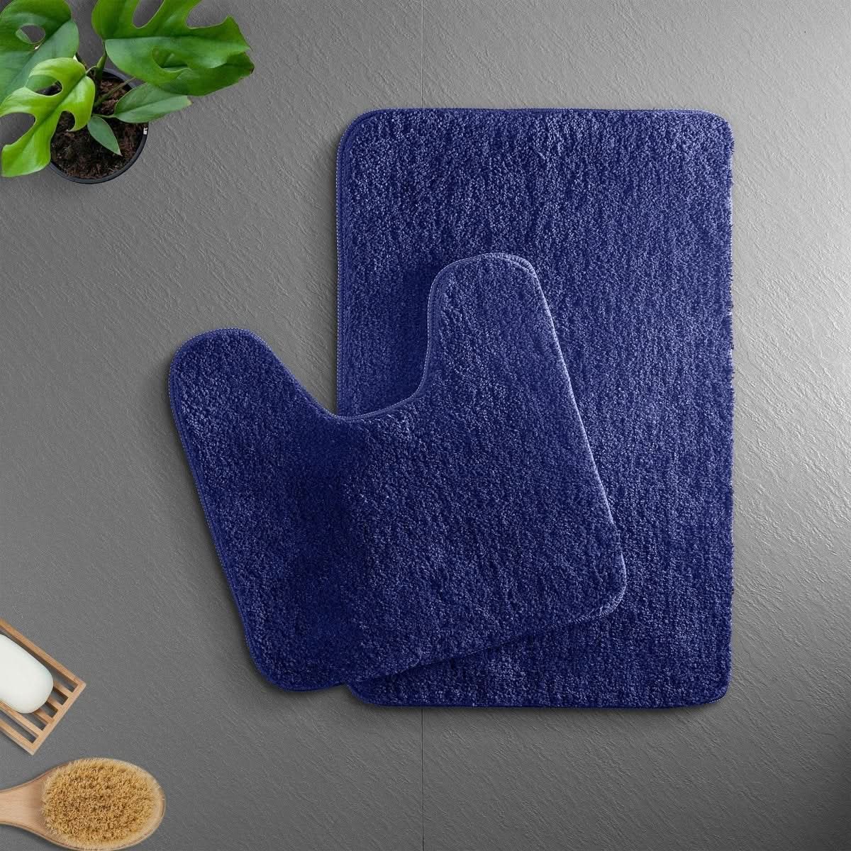 Alfombrilla de baño CalmNest ComfortMat de microfibra antideslizante de secado rápido para spa en casa, lujosa
