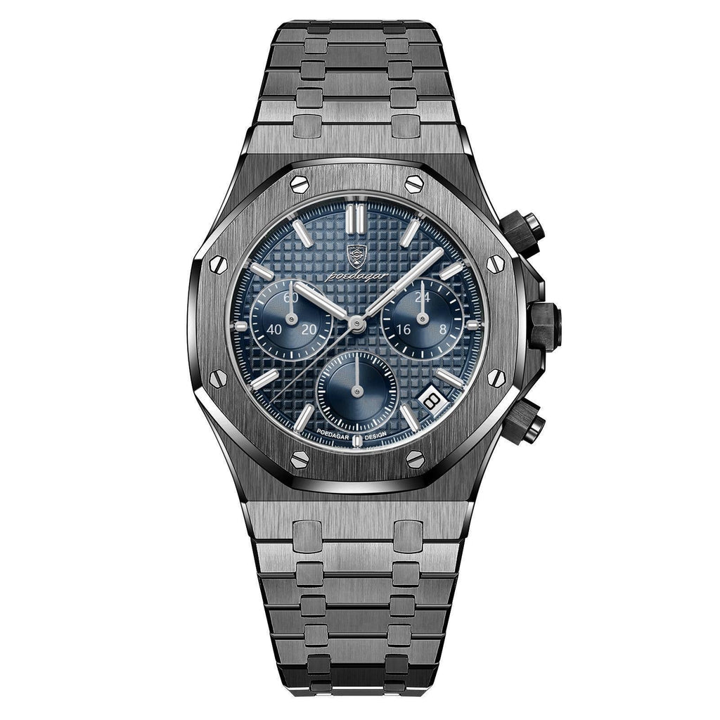 Zegarek Elegy Chronograph 42mm Edycja Czarna z mechanizmem kwarcowym