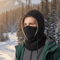 Căciulă rezistentă la vânt FrostGuard pentru vreme rece în aer liber, caldă și ideală pentru drumeți.