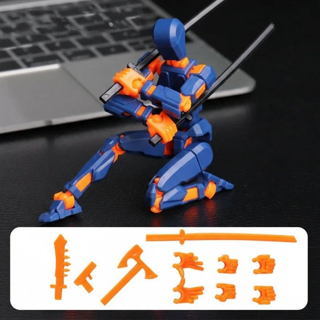 Figurka akcji NovaForge 3D z wieloma ruchomymi stawami do dynamicznego pozowania dla kolekcjonerów