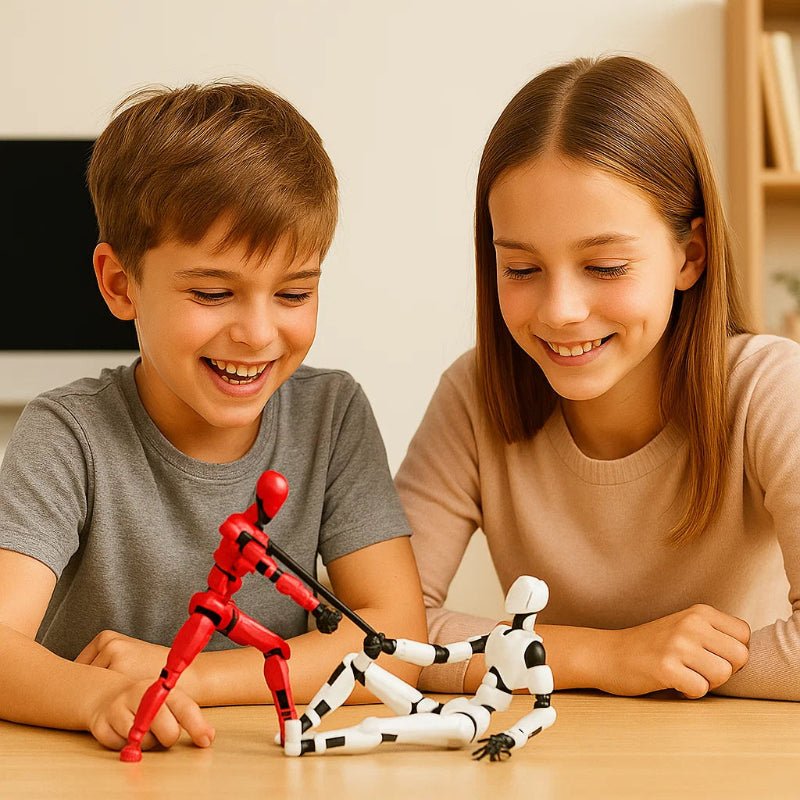 Figurka akcji NovaForge 3D z wieloma ruchomymi stawami do dynamicznego pozowania dla kolekcjonerów