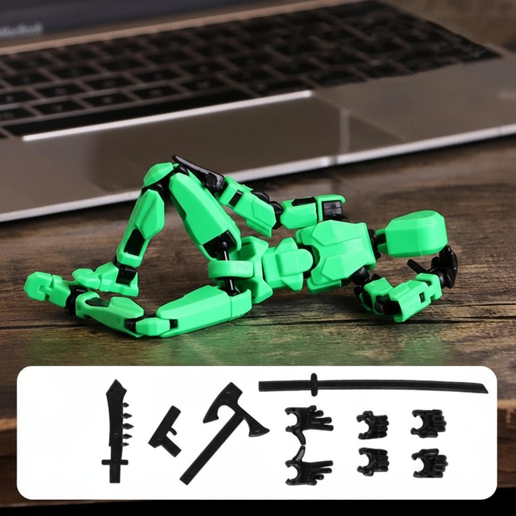 Figurka akcji NovaForge 3D z wieloma ruchomymi stawami do dynamicznego pozowania dla kolekcjonerów